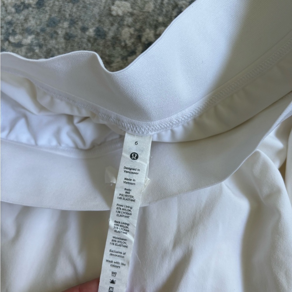 NWOT Lululemon Court Rival High Rise Skirt- Long - Picture 8 of 8